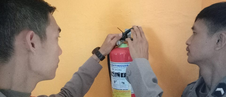 Rutin Cek Kantor KPUD, Polres Kaur Ciptakan Sitkamtibmas Aaman dan Kondusif 