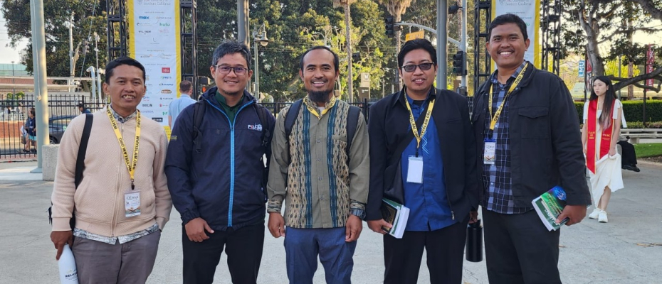 Mahasiswa PKUMI-LPDP Jadi Volunteer Dakwah Table di Amerika