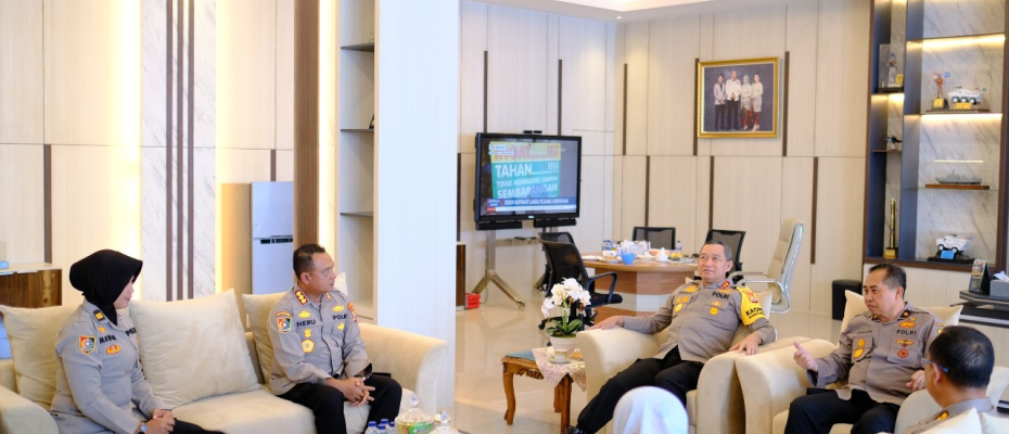 Kapolda Bengkulu Sambut Tim Pengkajian dan Anev Adil Diklat Polri T.A 2024