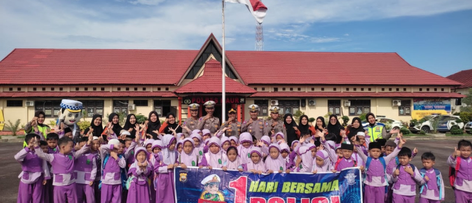 Satlantas Polres Kaur Gelar Kegiatan Sehari Bersama Pocil 