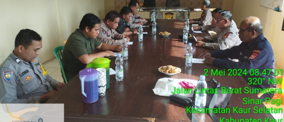 Ciptakan personel Polri yang Religius, Polres Kaur Laksankan Pembinaan Rohani dan Mental 