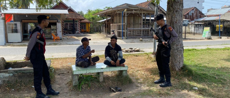 Polres Kaur Patroli Dialogis Presisi, Ciptakan Situasi Kamtibmas Kondusif 