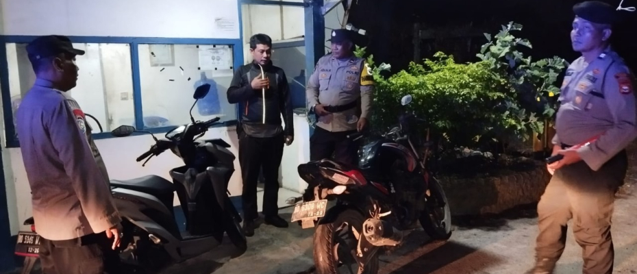 Patroli Objek Vital, Polsek Nasal Cegah Aksi Tindak Pidana 3C dan Aksi Premanisme 