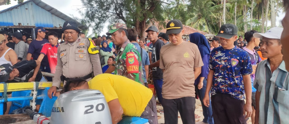 Polsek Nasal Laksanakan Konsolidasi Pencarian Korban Tenggelam di Pelabuhan Merpas 