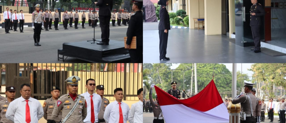 Kapolresta Bengkulu Pimpin Upacara Peringatan Hari Kebangkitan Nasional ke-116 