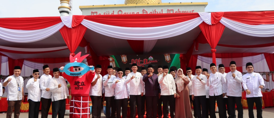 Hadiri Launching Pembukaan MTQ Ke XXXVI Tahun 2024 Kapolres Bengkulu Utara Jamin Keamanan Saat Pelaksanaan Kegiatan