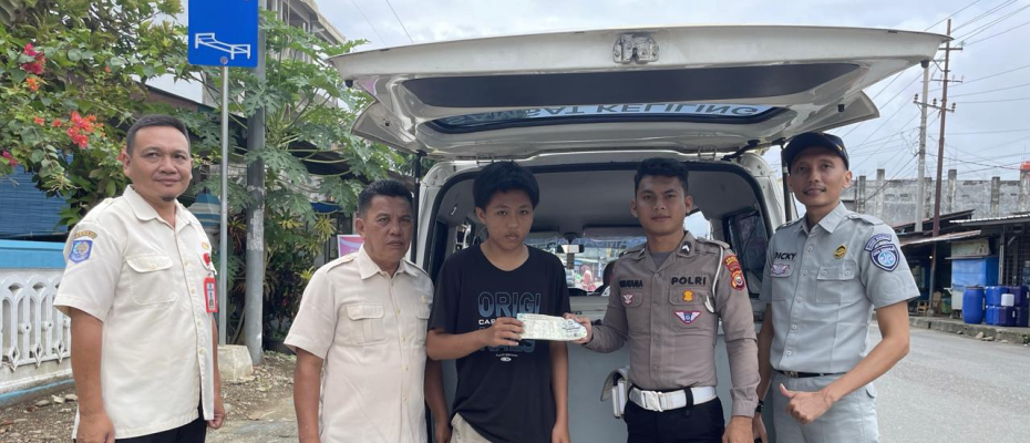 Jasa Raharja Bersama Samsat Bengkulu Selatan Lakukan Pelayanan Publik Melalui Samsat Kitau Bayar Pajak 