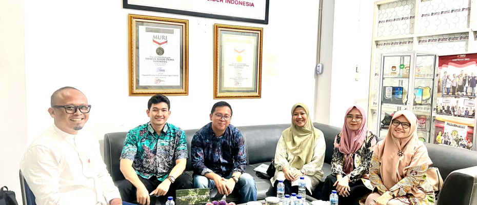 Jurusan Ilmu Komunikasi Fisip Unib Jajaki Kerjasama dengan SMSI Bengkulu