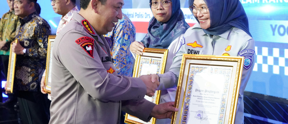 Jasa Raharja Raih Penghargaan Kolaborasi Aktif Pengamanan Arus Mudik dan Arus Balik Ops Ketupat 2024