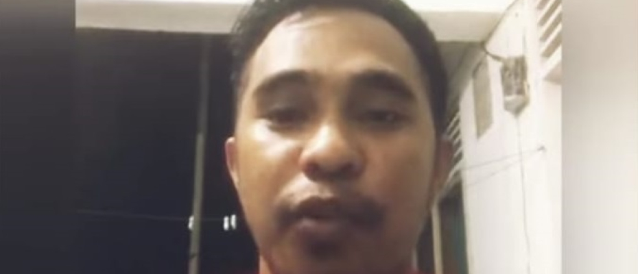 Achmad Akbar, Wakil ketua IKA (Ikatan Alumni) PMII Papua Barat  Daya, saat memberikan testimoninya pada Senin (22/07/2024).