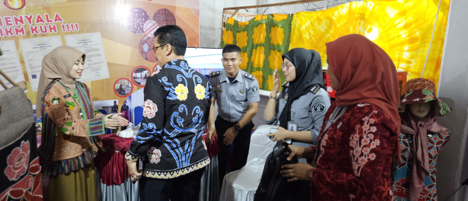 Hasil Karya Warga Binaan Lapas Perempuan Bengkulu Dipamerkan di Festival Tabut, Ini Kata Teguh Kadivpas Kemenkumham 