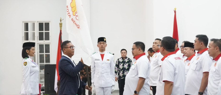 Dedy Lantik Pengurus KONI Kota Bengkulu, Harapkan KONI Makin Maju