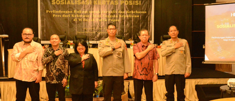 Pentingnya Kebebasan Pers, Kompolnas Sosialisasikan Perlindungan Hukum untuk Jurnalis di Papua