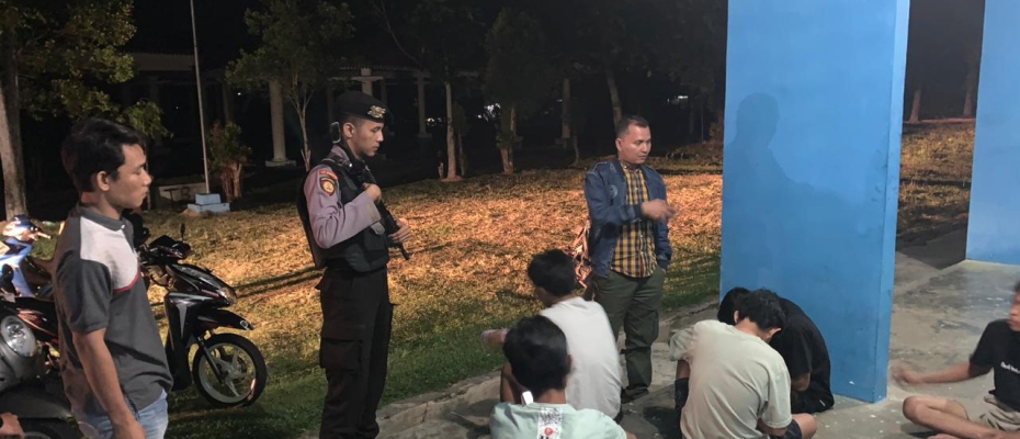 Patroli KRYD, Gabungan Piket Fungsi Polres Kaur di Seputaran Wilayah Kecamatan Kaur Selatan