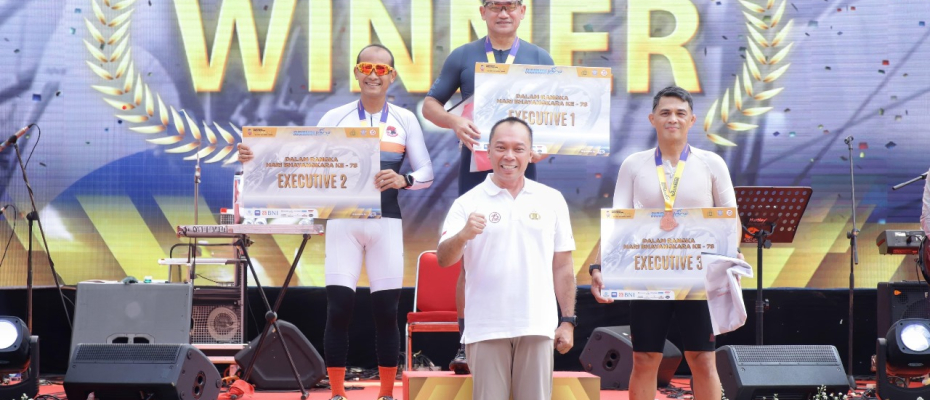 Flag Off Zebra Bhayangkara Presisi Sudirman Loop 2024, Rivan A. Purwantono Ungkap Jakarta Tempat yang Baik untuk Olahraga Sepeda