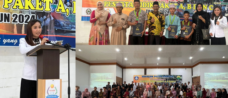 Yayasan Pelita Bangsa Kota Bengkulu Lepas 128 Peserta Didik Paket A, B, dan C