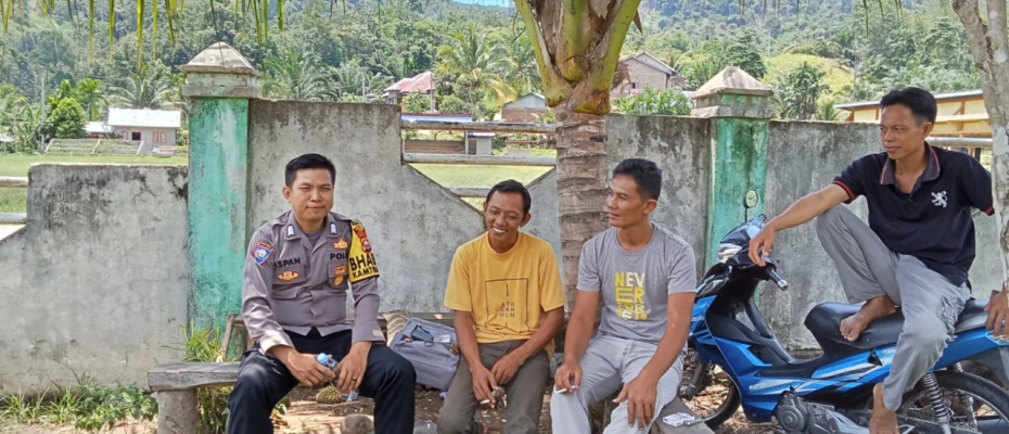 Polsek Muara Sahung Patroli KRYD, Cek Keamanan di Seputaran Wilayah Hukum