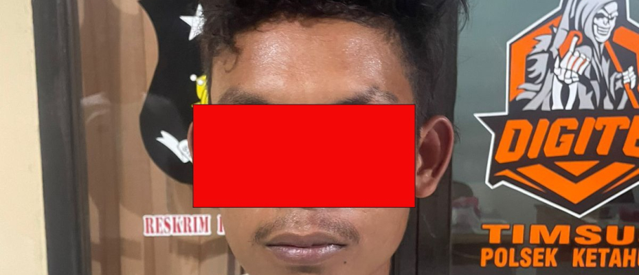 Cabuli Anak Dibawah Umur, Pemuda ini Diamankan Polsek Ketahun