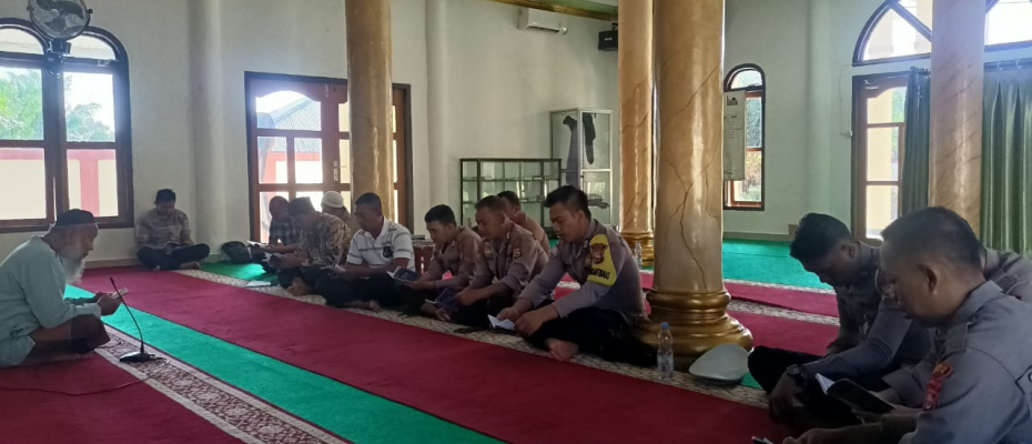 Tingkatakan Keimanan, Personel Polres Kaur dan Polsek Jajaran Gelar Binrohtal 