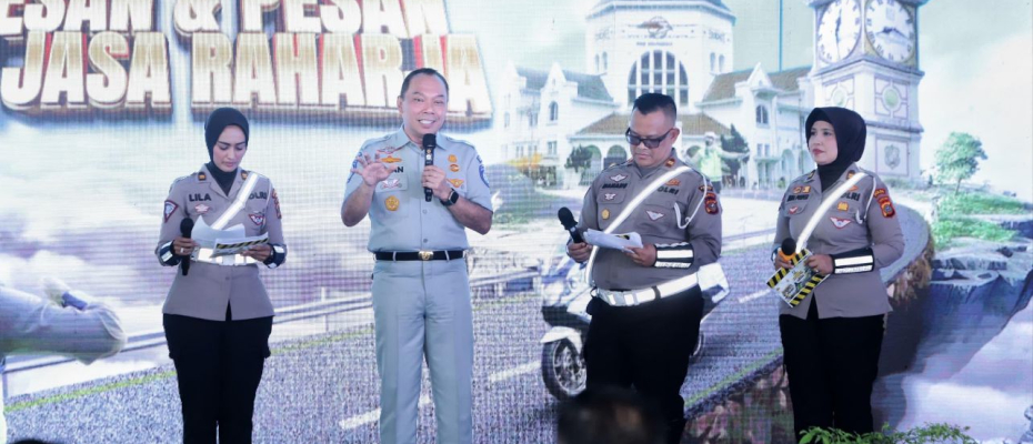 Jasa Raharja dan Korlantas Polri Gaungkan Keselamatan Berkendara di Gebyar Keselamatan 2024