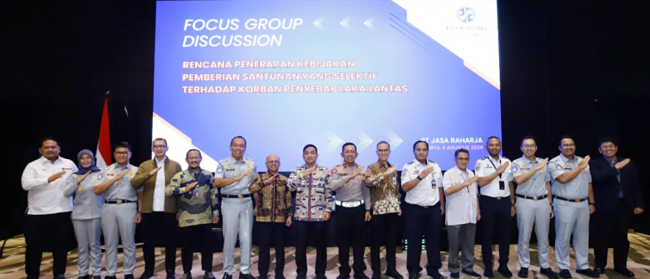 Jasa Raharja Gelar FGD Bahas Kebijakan Santunan Selektif untuk Korban Penyebab Kecelakaan Lalu Lintas