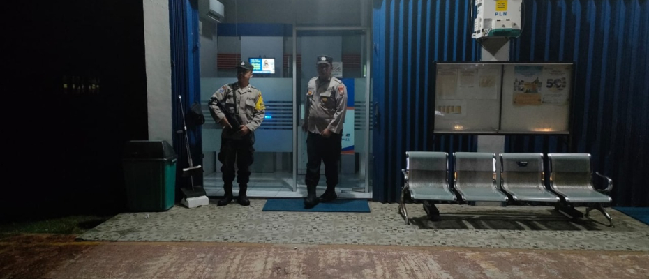 Polsek Kaur Tengah Patroli Dialogis Antisipasi 3C dan Premanisme di Seputaran Objek Vital 