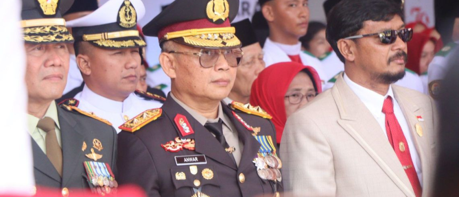 HUT Kemerdekaan Republik Indonesia Ke-79, Kapolda Bengkulu Ikuti Upacara Detik-detik Proklamasi di Balai Semarak