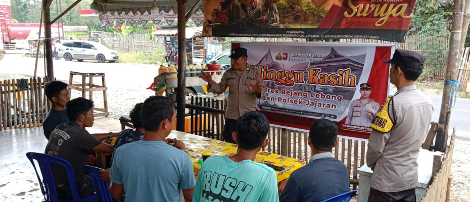 Bhabinkamtibmas Polsek Kotapadang Minggu Kasih , Dengarkan Aspirasi Warga Terkait Harkamtibmas 