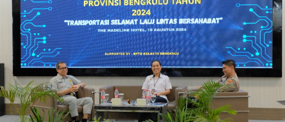 Jasa Raharja Bengkulu Ikut Berpartisipasi dengan memberikan Apresiasi Pelajar Pelopor Keselamatan Berlalu Lintas