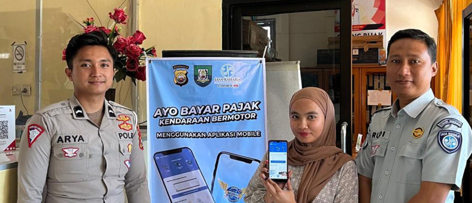 Jasa Raharja Sosialisasikan Aplikasi Samsat Digital Nasional Di Samsat Mukomuko