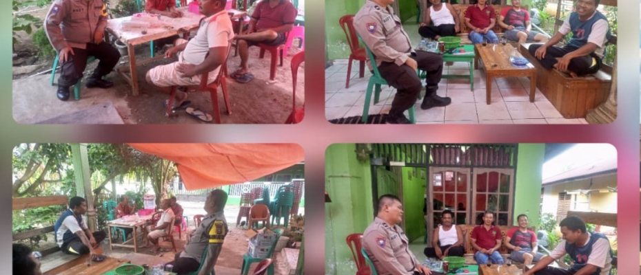 Jelang Pilkada 2024, Bhabinkamtibmas Polsek Muara Bangkahulu Sambangi Warga Sampaikan Imbauan Kamtibmas 