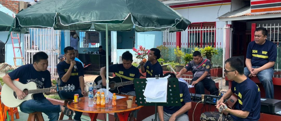 Penuhi Hak Rekreasi Hiburan Bagi Warga Binaan Lapas Curup