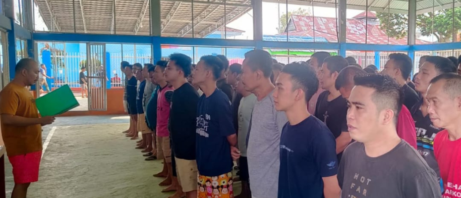 Warga Binaan Jalani Giat Admisi Orientasi, Ini Tujuannya