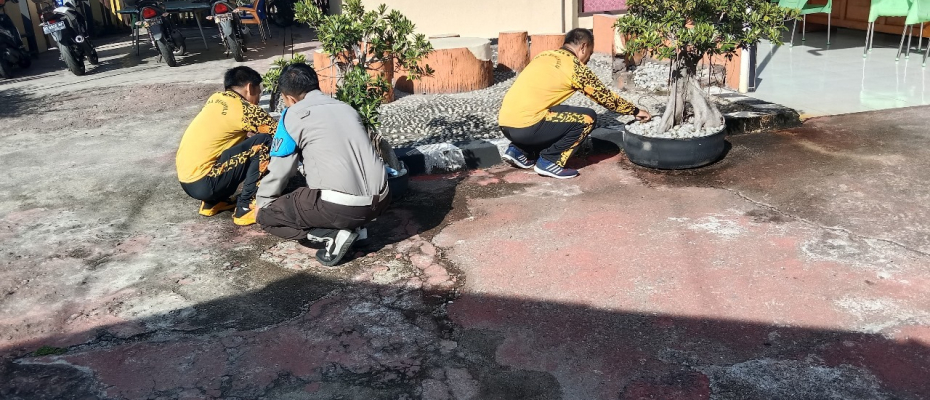 Cipta Lingkungan Bersih, Polsek Kaur Selatan Laksanakan Kurve Mako