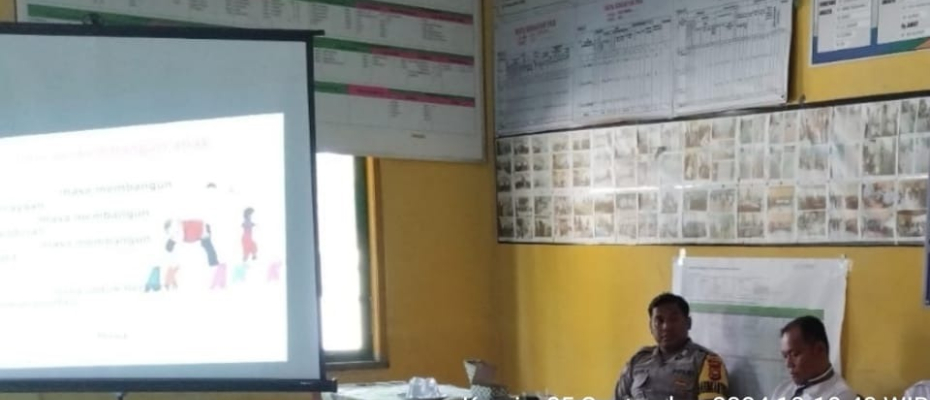 Polsek Sukaraja Hadiri Penyuluhan Kader PKK di Desa Sidosari Kecamatan Sukaraja
