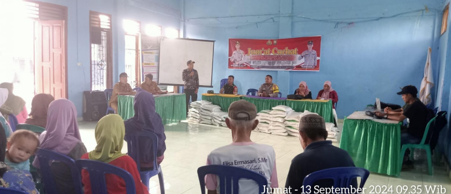 Cooling System, Kapolsek Sindang Kelingi Jumat Curhat Bersama Warga