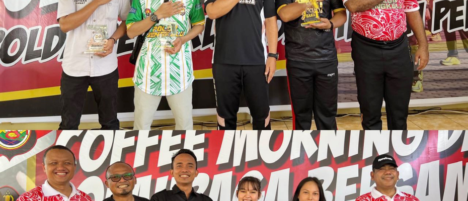 SMSI Borong Juara Menembak di Coffee Morning Polda Bengkulu 