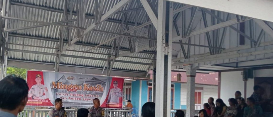 Cooling Sistem Jelang Pemilukada, Polsek Sindang Kelingi Gelar Minggu Kasih