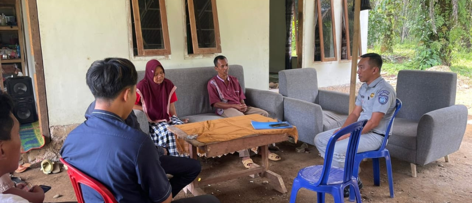 Jasa Raharja Bengkulu Serahkan Santunan kepada Ahli Waris Korban Kecelakaan Lalu Lintas