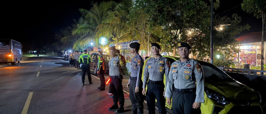 Polres Mukomuko Laksanakan Pengamanan Kampanye Pilkada 2024
