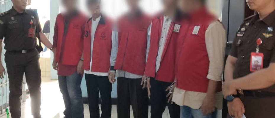 Lapas Curup Keluarkan Lima Warga Binaan Guna Menjalani Persidangan