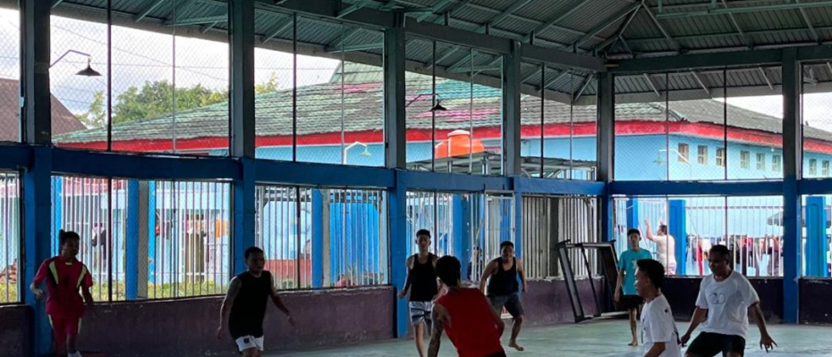 Lapas Curup Maksimalkan Kesehatan Warga Binaan Dengan Memberikan Fasilitas Olahraga