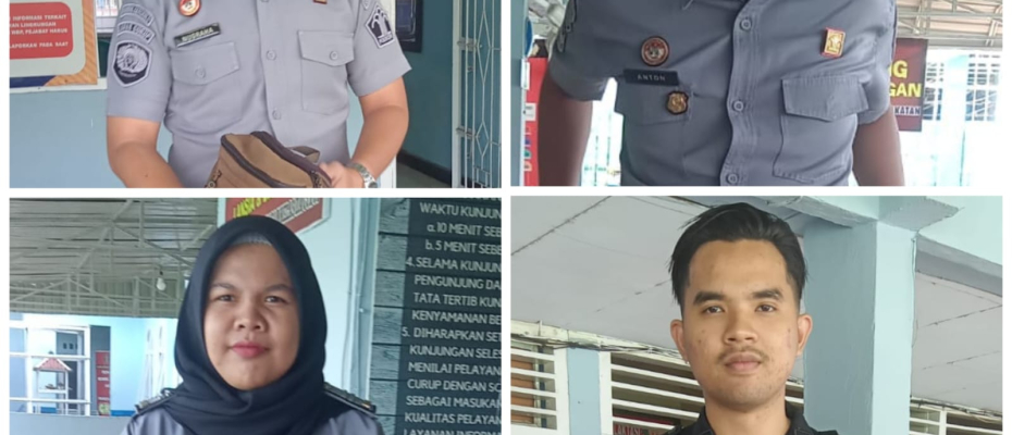 Bantuan Piket Pengamanan Lapas Curup di Hari Libur