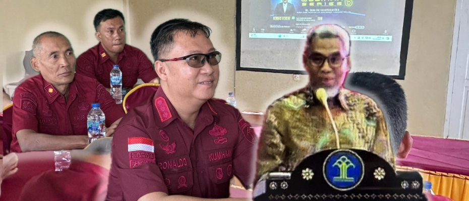Jajaran Lapas Curup Antusiasi Ikuti Webinar Series Bersama BPSDM Hukum dan HAM RI 