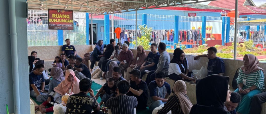 Suasana Baru Ruang Kunjungan Lapas Curup Lebih Nyaman dan Bersih