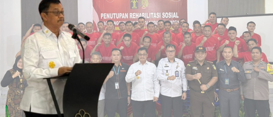 Gelar Penutupan Rehabilitas Narkoba di Lapas Curup
