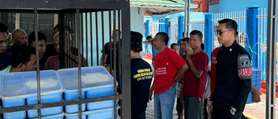 Lapas Curup Terus Menjaga Menu Makanan Bergizi Bagi Warga Binaan