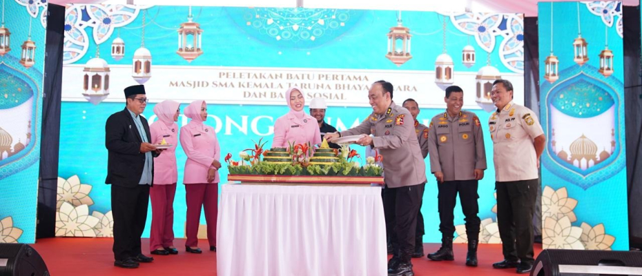 Ground Breaking Masjid SMA Kemala Taruna Bhayangkara, Irjen Pol Dedi Prasetyo: Kontribusi Polri Persiapkan SDM Unggul Menuju Indonesia Emas 2045