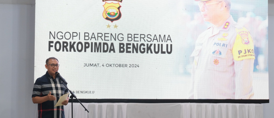 Ngopi Bareng Forkopimda, Kapolda Ajak Perkuat Kerja Sama untuk Amankan Pemilukada 2024