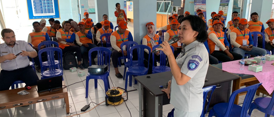 Sosialisasi Tugas dan Fungsi, Jasa Raharja Bengkulu Hadir sebagai Narasumber di ASDP Indonesia Ferry Pulau Baii Bengkulu